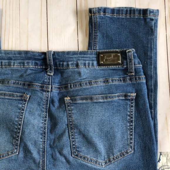 Earl ankle cuffed jeans size 8 - Picture 2 of 10